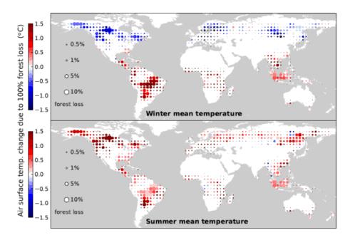 RELACIÓN CAUSA-EFECTO ENTRE LA DEFORESTACIÓN Y EL AUMENTO DE LA TEMPERATURA